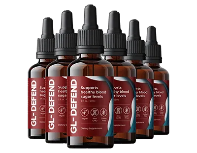 Gldefend Natural Supplement Bottle